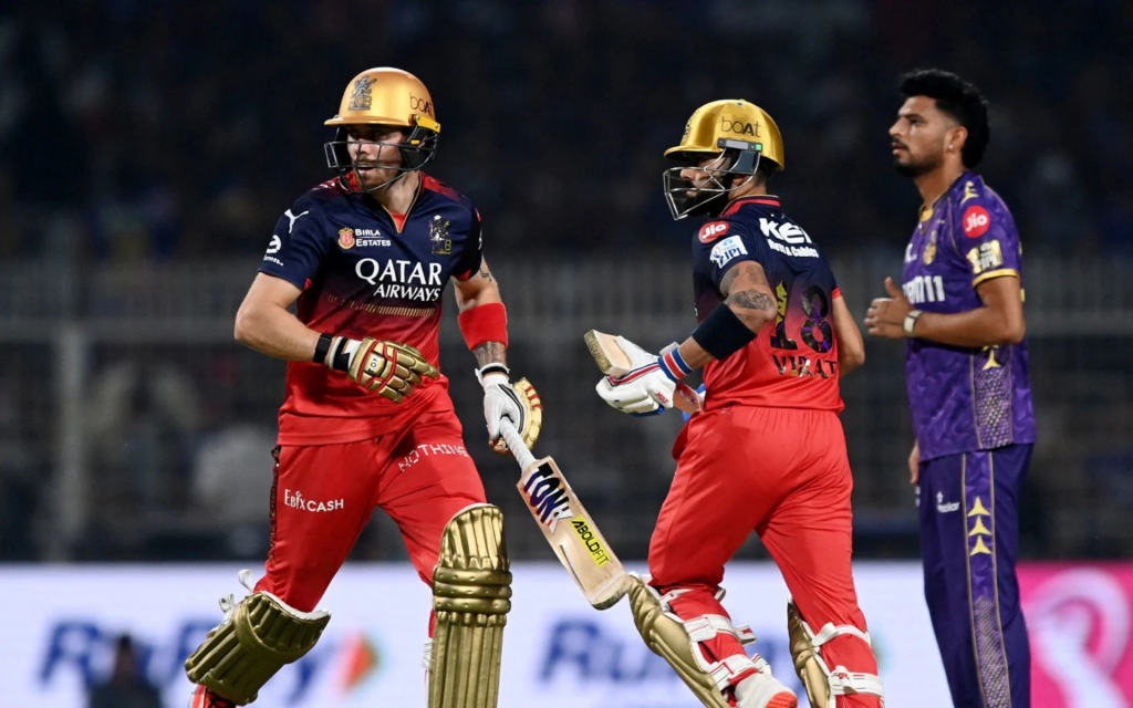 KKR vs RCB Head to Head Records