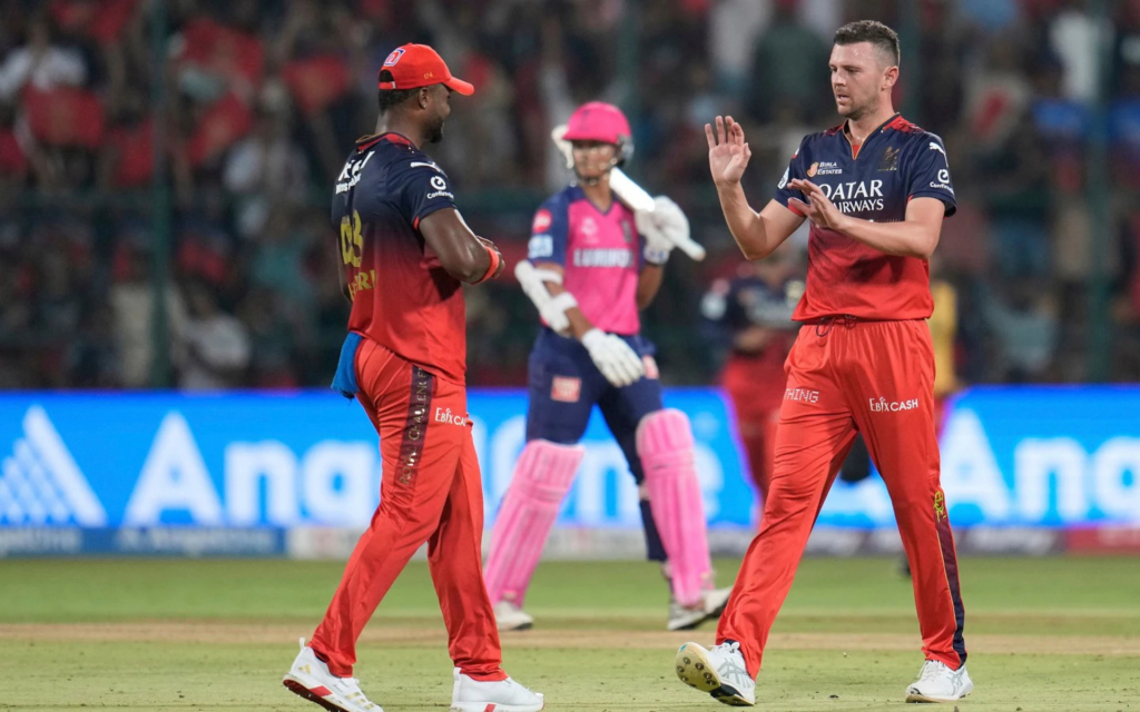 RCB vs RR Head to Head Records