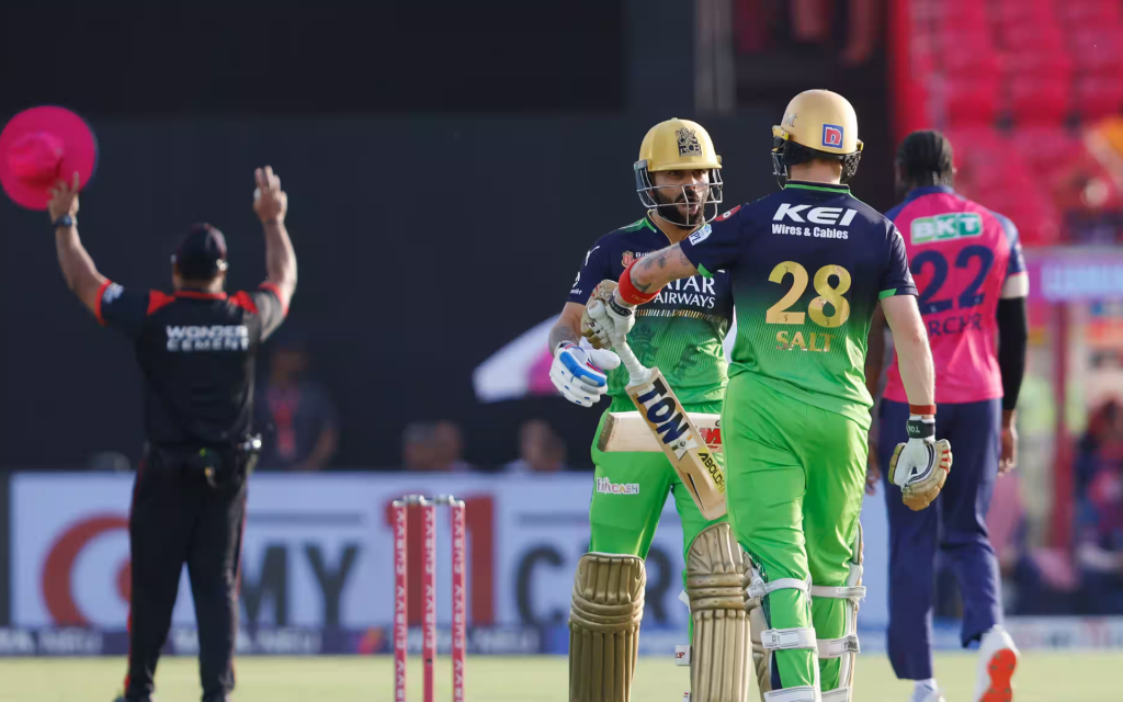 RCB vs RR Head to Head Records