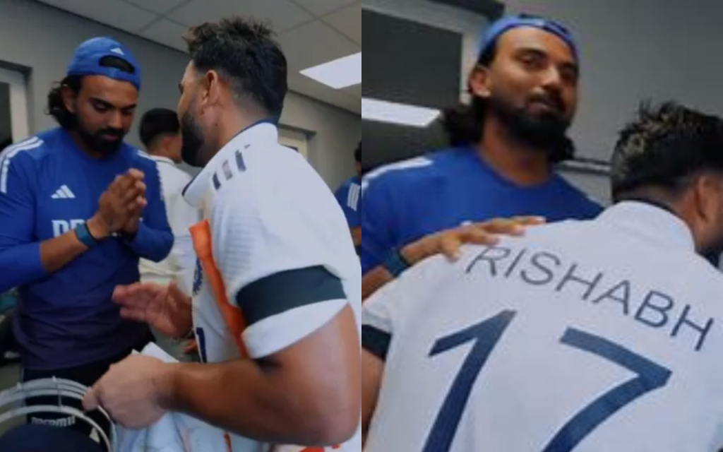 KL Rahul bows to Rishabh Pant