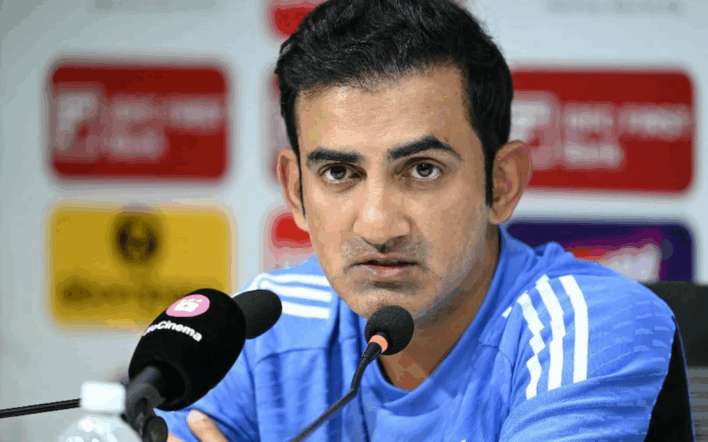 Gambhir on inexperienced pacers in England first test