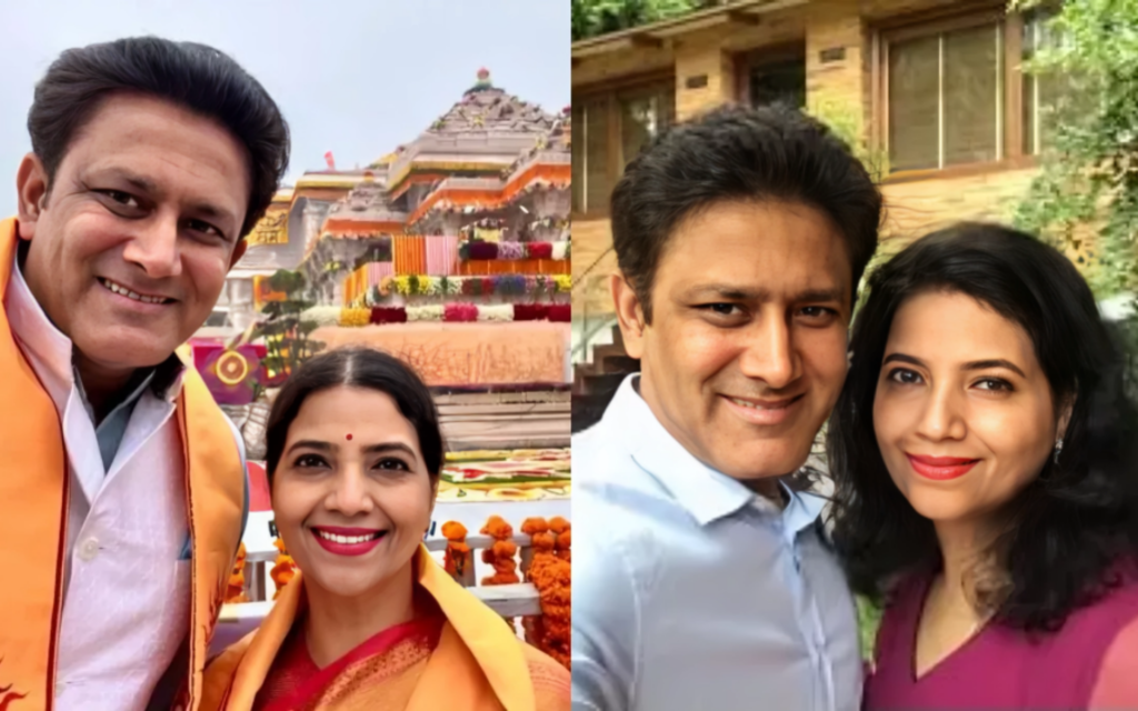 Anil Kumble and Chethana Ramatheertha's love story