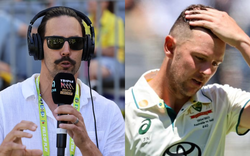 Mitchell Johnson criticizes Josh Hazlewood