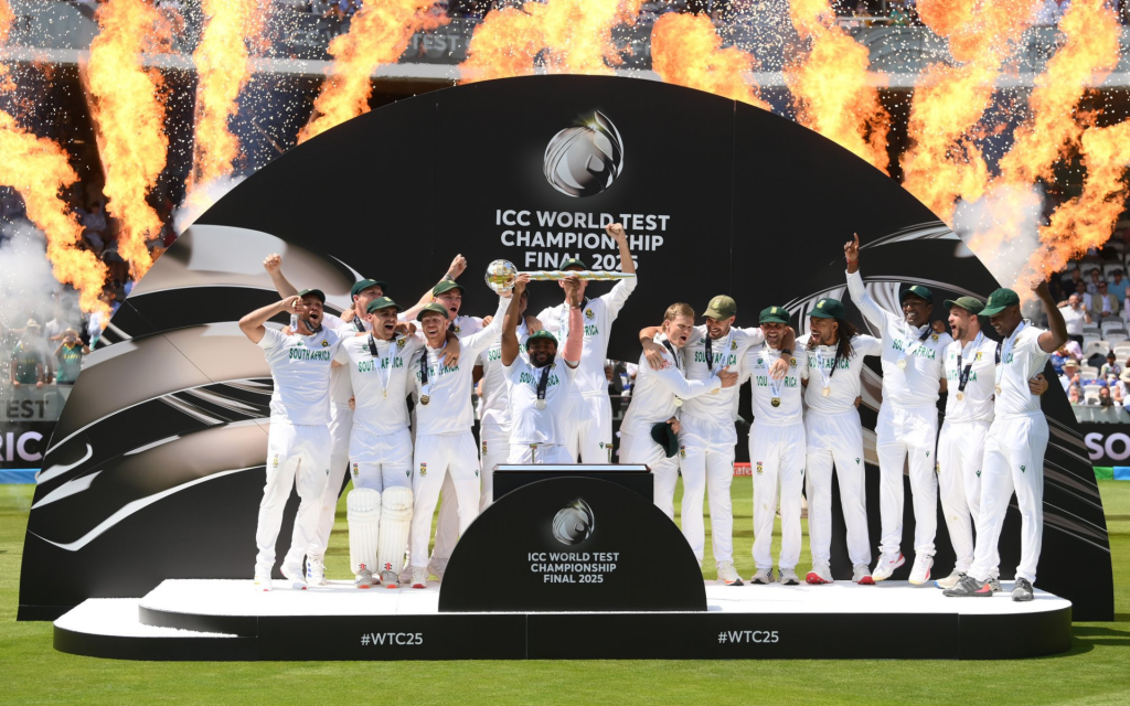 South Africa wins WTC25 Final