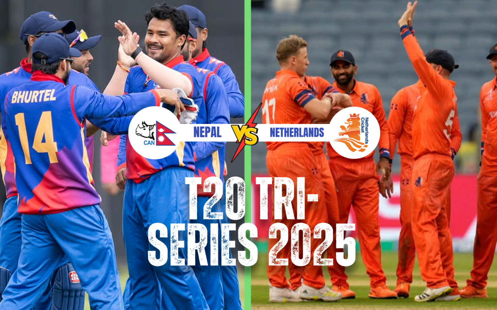 Nepal vs Netherlands T20 tri-series 2025