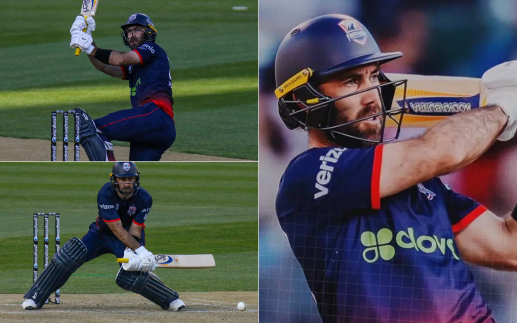 Glenn Maxwell's century in MLC 2025