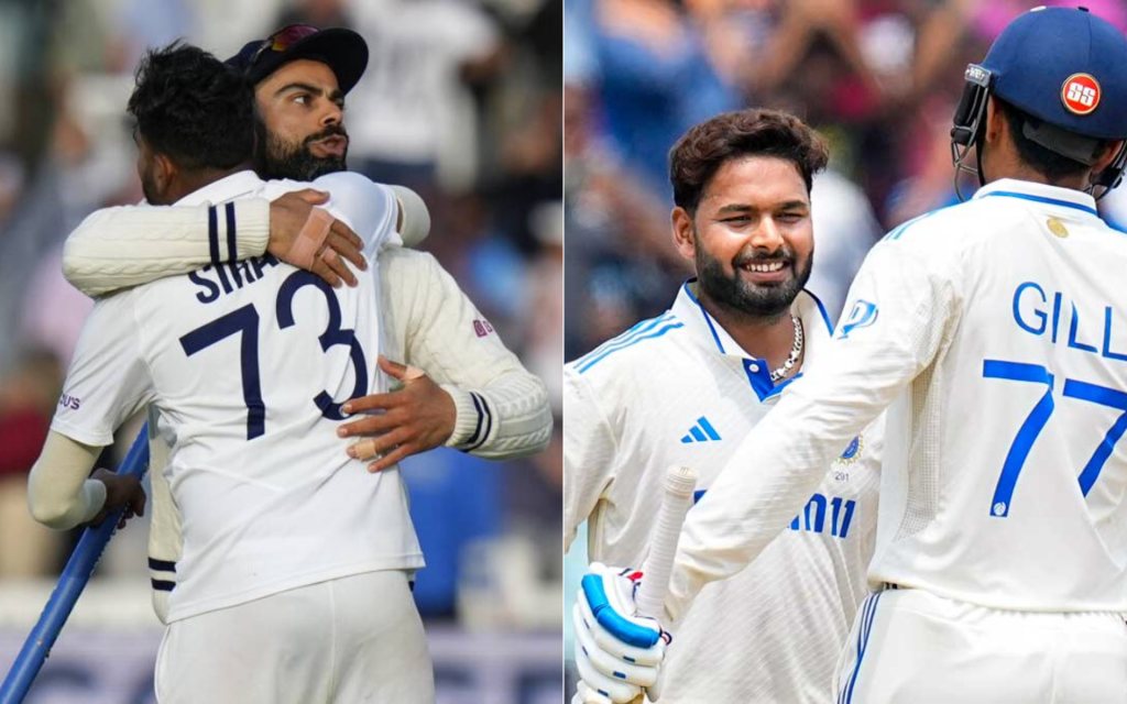 Virat Kohli invites Gill and Pant