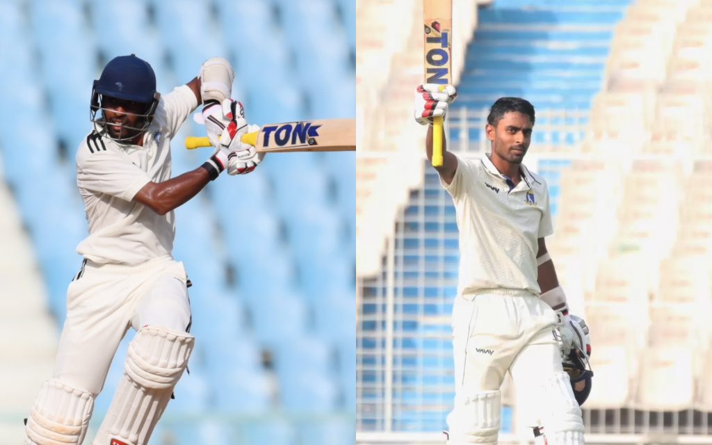 Abhimanyu Easwaran's Test debut