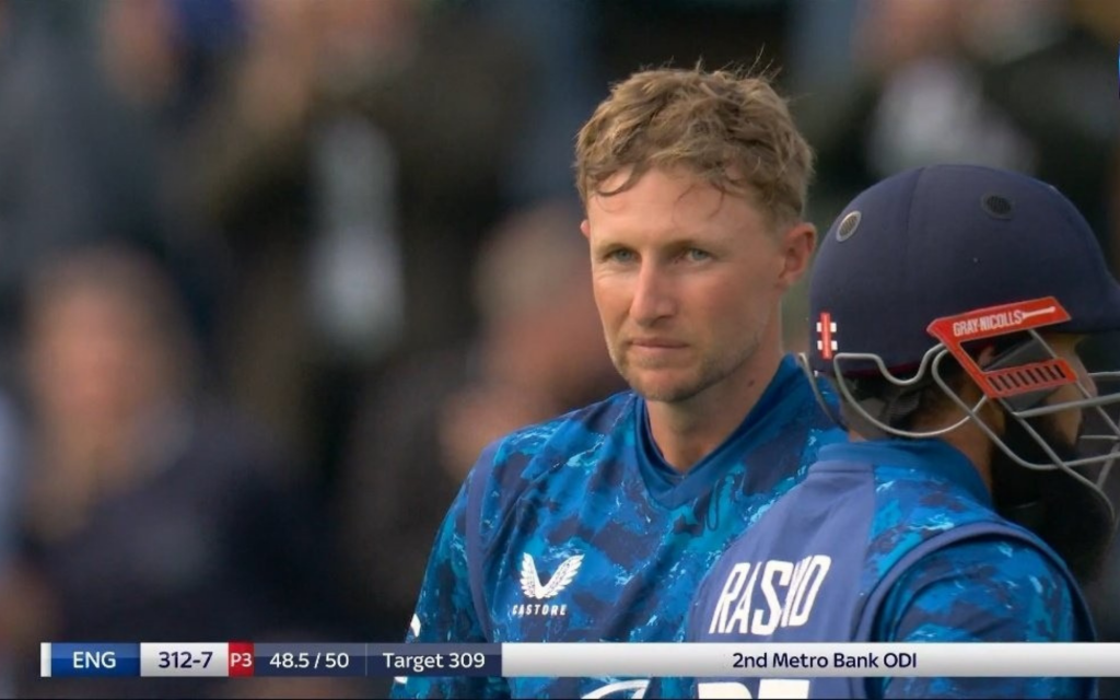 Joe Root's 166 win over the West Indies