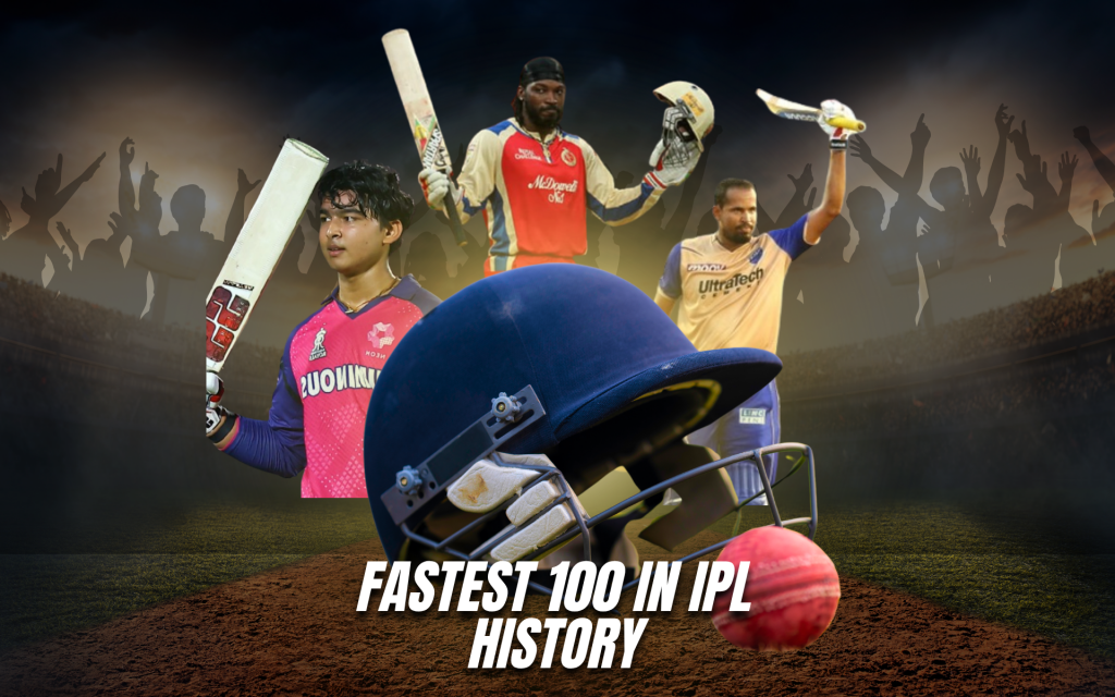 Fastest 100 in IPL history
