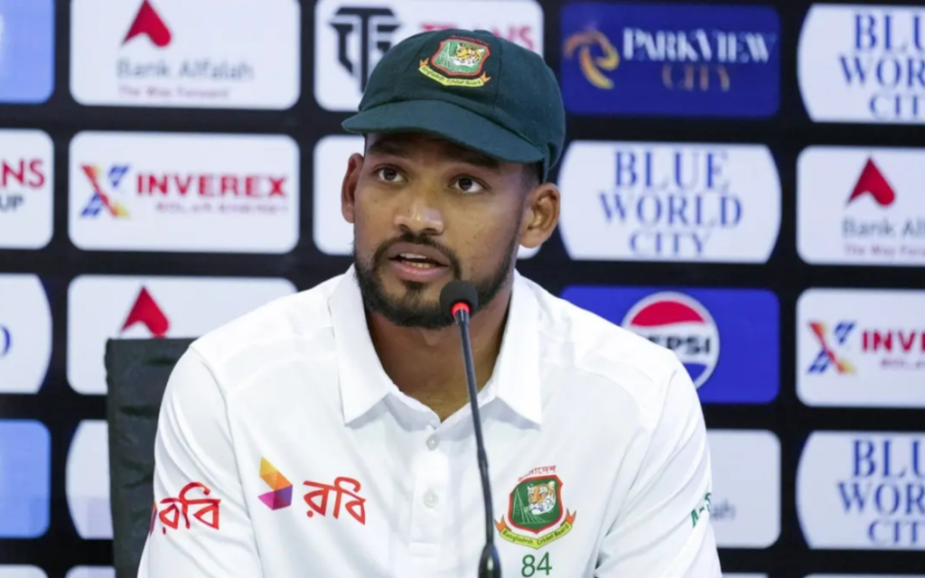 Najmul Captain for the Sri Lanka Test