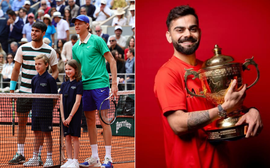 Carlos Alcaraz vs. Virat Kohli comparison