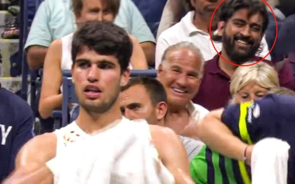 MS Dhoni at the US Open 2023