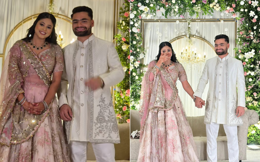 Rinku Singh and Priya Saroj's Engagement