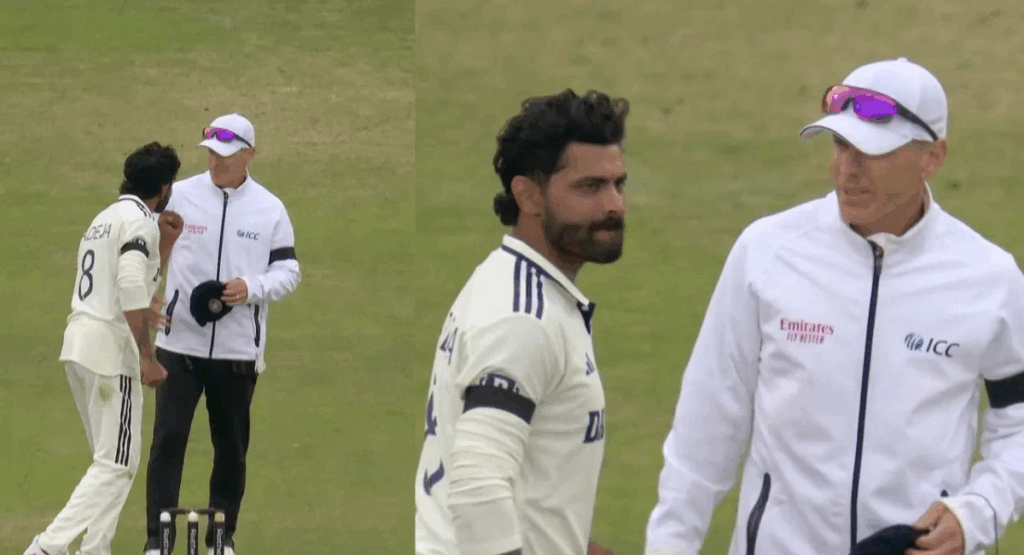 Ravindra Jadeja ignored the umpire at Lord's
