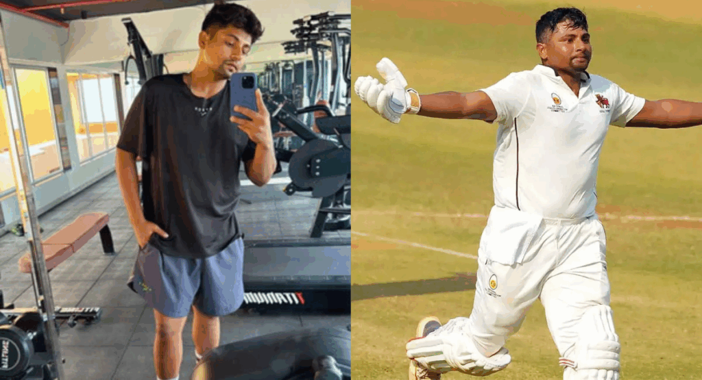 Sarfaraz Khan lost 17 kg