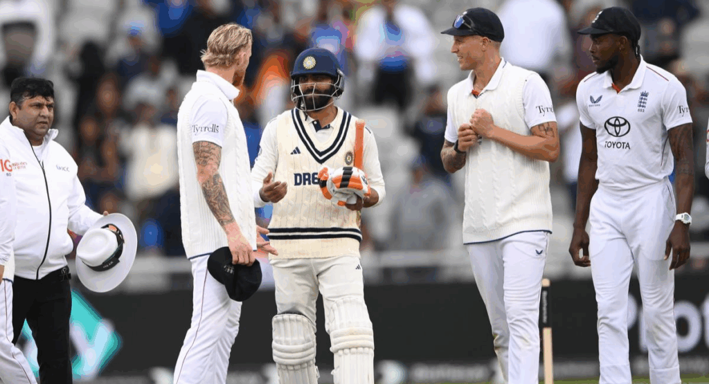 Jadeja refuses Ben Stokes' draw offer