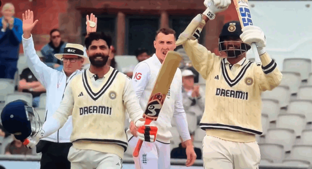 Jadeja and Sundar ignored Harry Brook's handshake