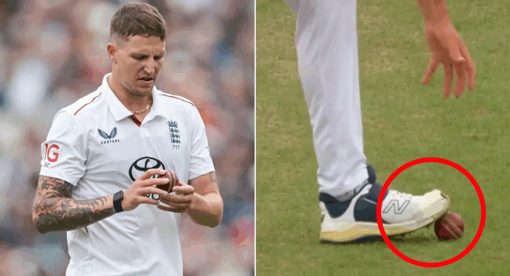 England's ball tampering in the 4th Test