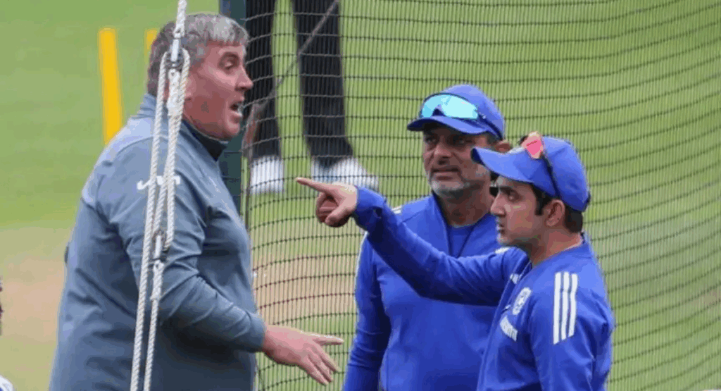 Gambhir's fight with the Oval pitch curator