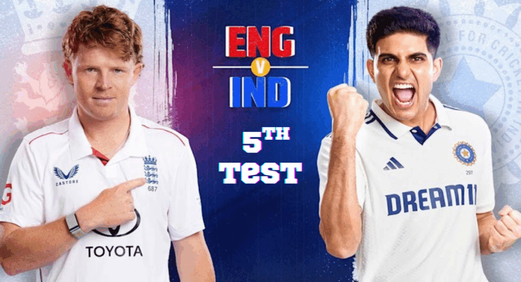 IND vs ENG 5th Test Dream11 prediction