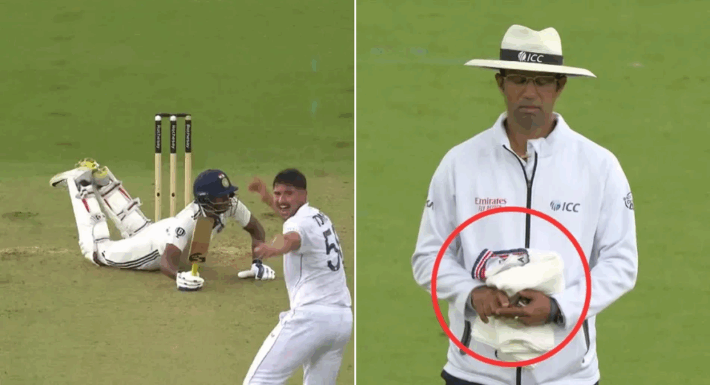 Kumar Dharmasena’s DRS cheating