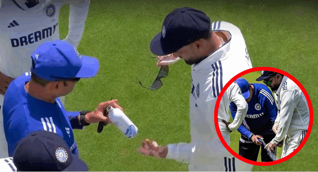 Rishabh Pant's finger injury in the 3rd Test