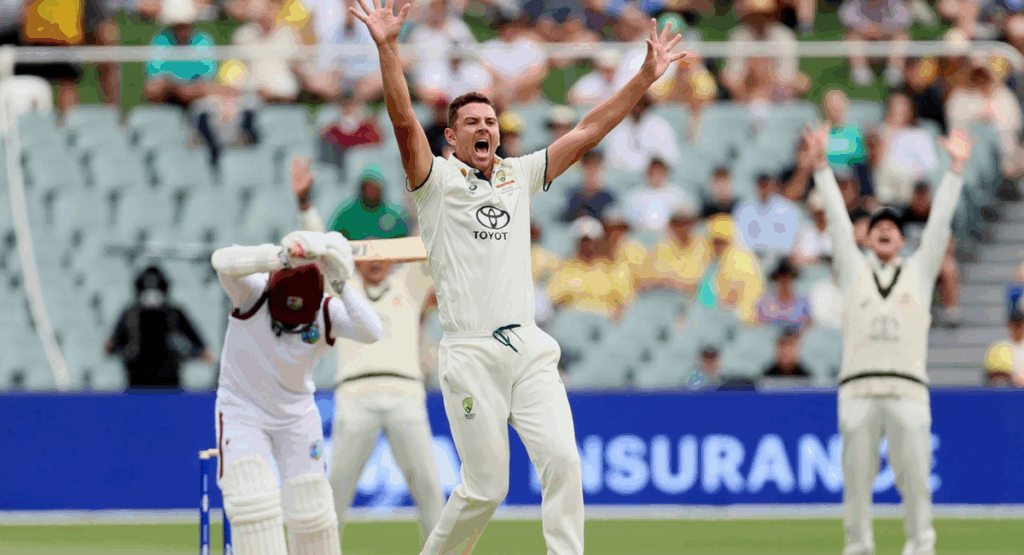 Australia vs West Indies 3rd Test Day 2