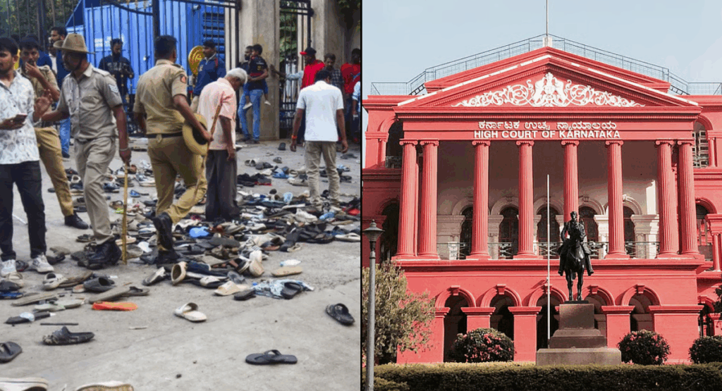 RCB stampede high court order