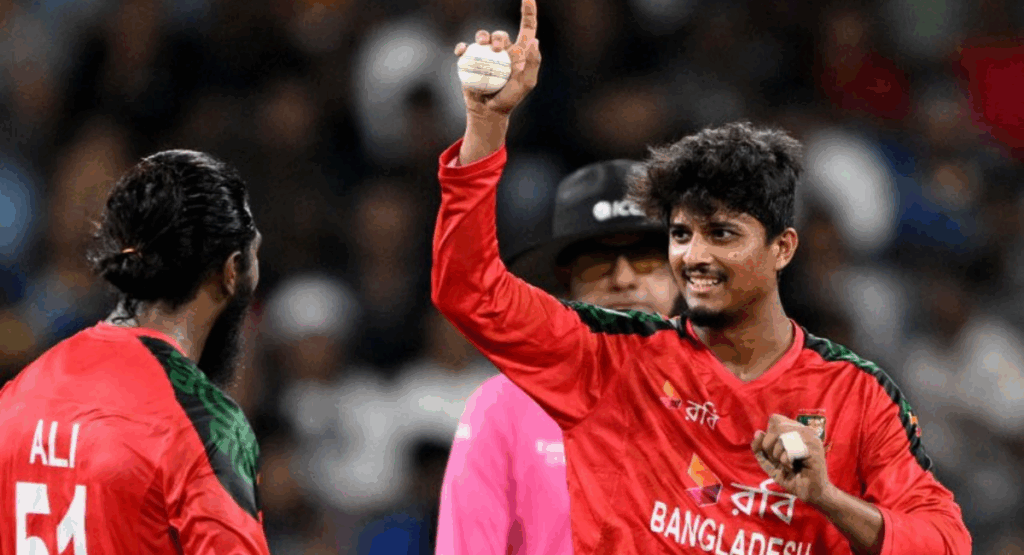 Mahedi Hasan took 4 wickets in the 3rd T20I