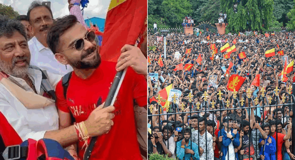 Virat Kohli's video proof of the Bengaluru stampede