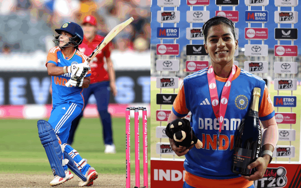 Amanjot Kaur 2nd T20I India vs England