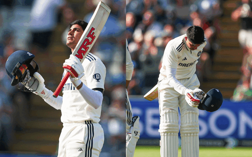 Shubman Gill's 269 double century in Edgbaston