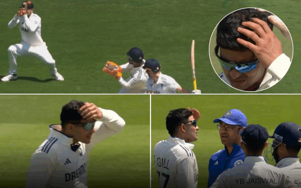Shubman Gill’s head injury