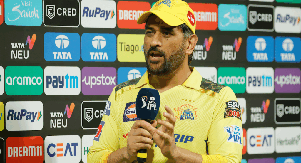 MS Dhoni on his IPL retirement