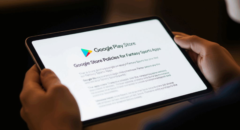 Google Play Store policy for Fantasy Sports apps
