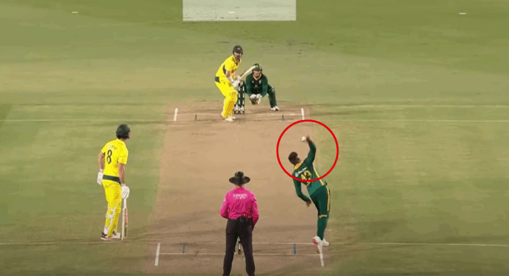 Prenelan Subrayen suspected of illegal bowling action