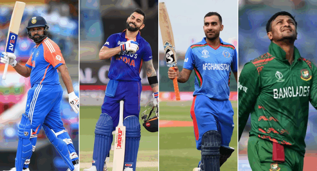 Active Players With the Most Runs in the Asia Cup