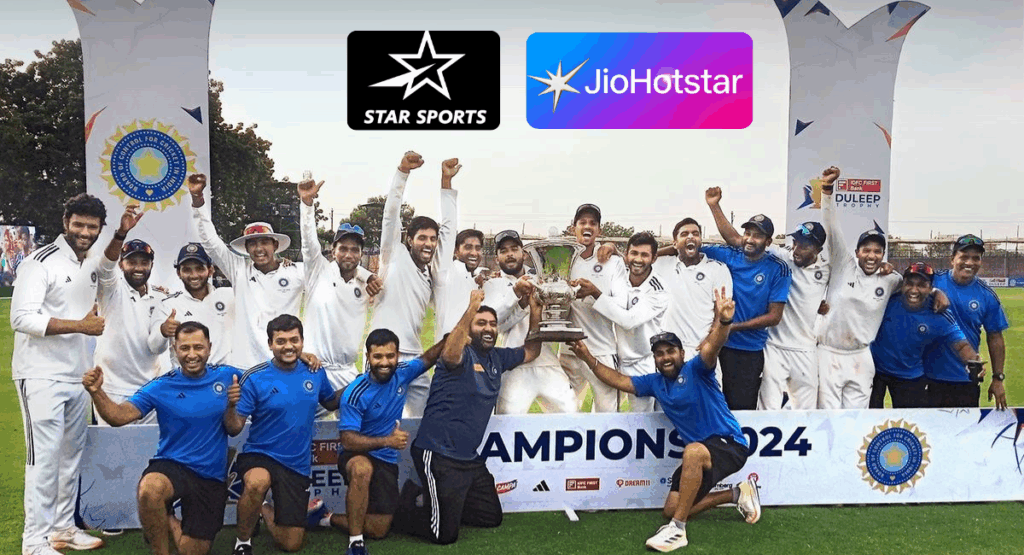 BCCI to Live Telecast the Duleep Trophy finals