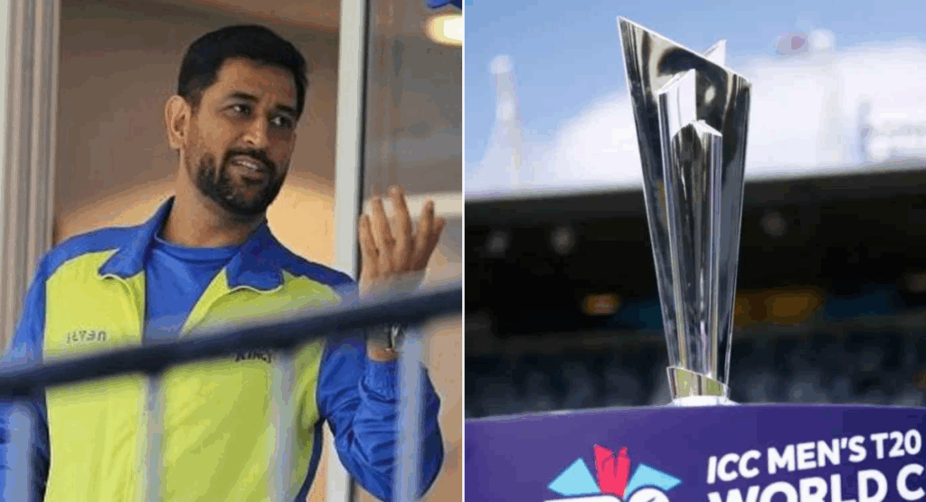 MS Dhoni as India's mentor for the T20 World Cup