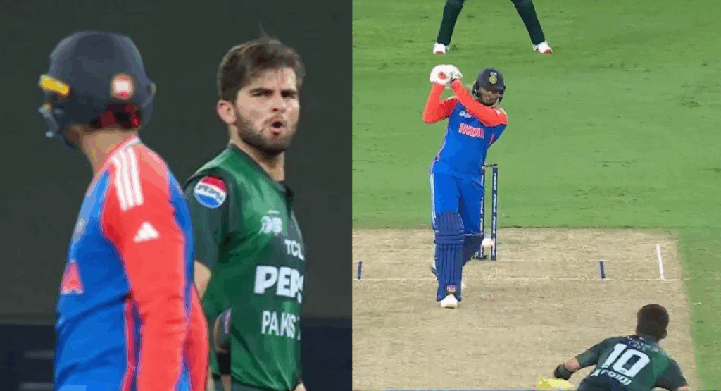 Abhishek's innings against Shaheen
