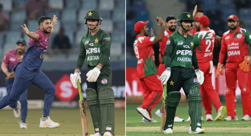 Saim Ayub's three ducks in the Asia Cup