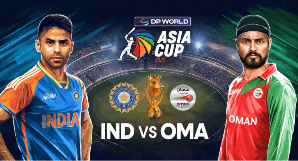 India vs Oman Playing XI Asia Cup 2025