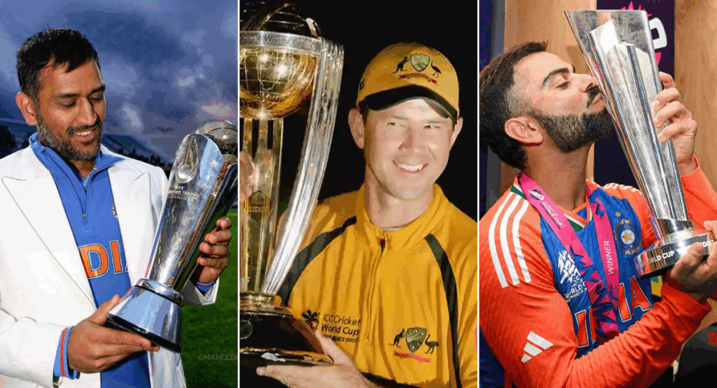 Players With Most ICC Trophies