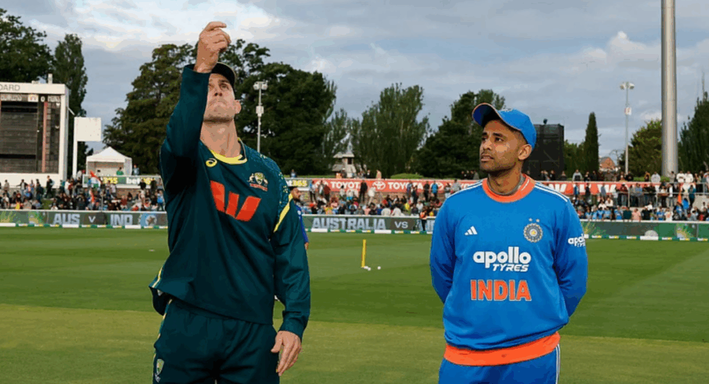 India vs Australia 1st T20I 2025