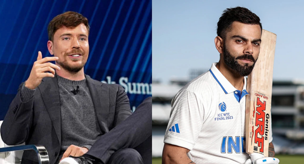 MrBeast's message to Virat Kohli